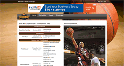 Desktop Screenshot of hoopschallenge.com